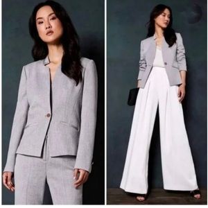 Ted Baker Daizit Suit Trousers Pants Size 1 UK (2-4 US) Gray